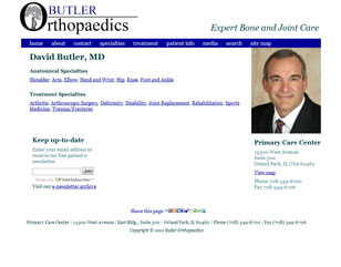 Archived homepage of Dr. Butler