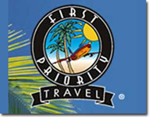 Archived homepage of First Priority Travel