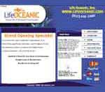 Archived homepage of Life Oceanic — version 1