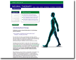 Archived homepage of Neural Therapy Book